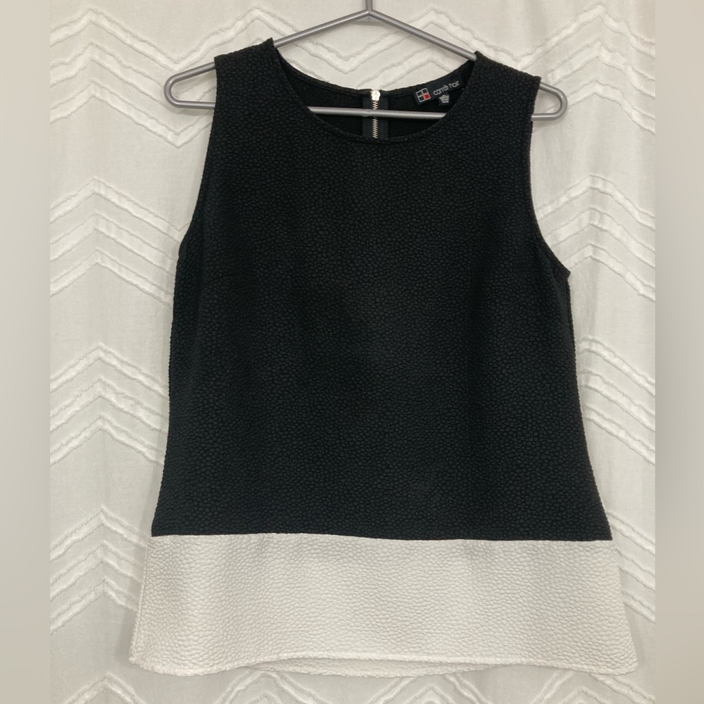 Black and White Tank Top